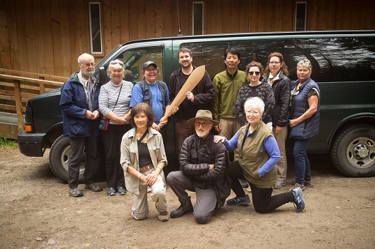 Haida Gwaii tour group shot 2018